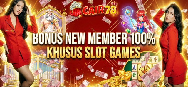BONUS NEW MEMBER 100% SLOT ONLY