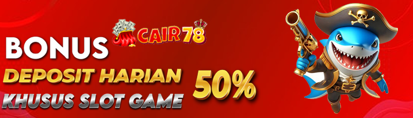 BONUS HARIAN 50%