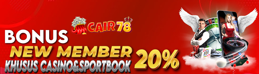 BONUS NEW MEMBER 20% (SPORTSBOOK & CASINO)